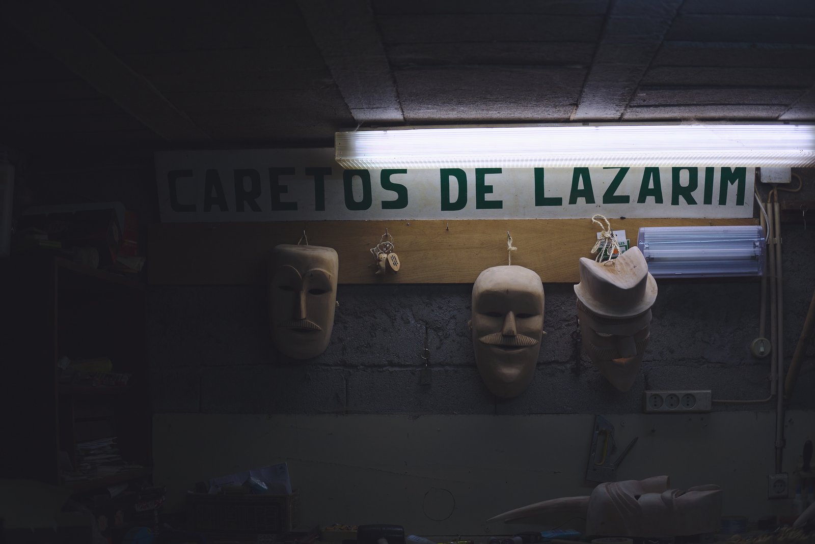 Lazarim e as máscaras de amieiro